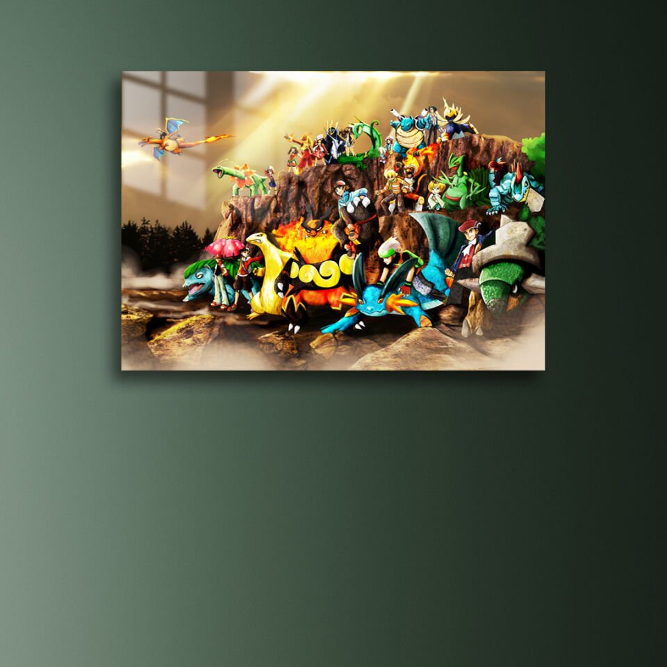 Pokemon 01 Metal Poster