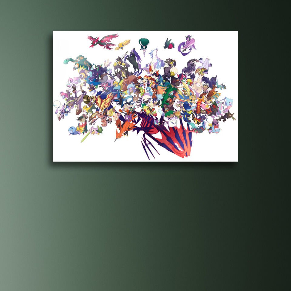 Pokemon 03 Metal Poster