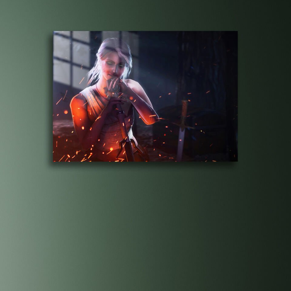 Ciri 04 Metal Poster