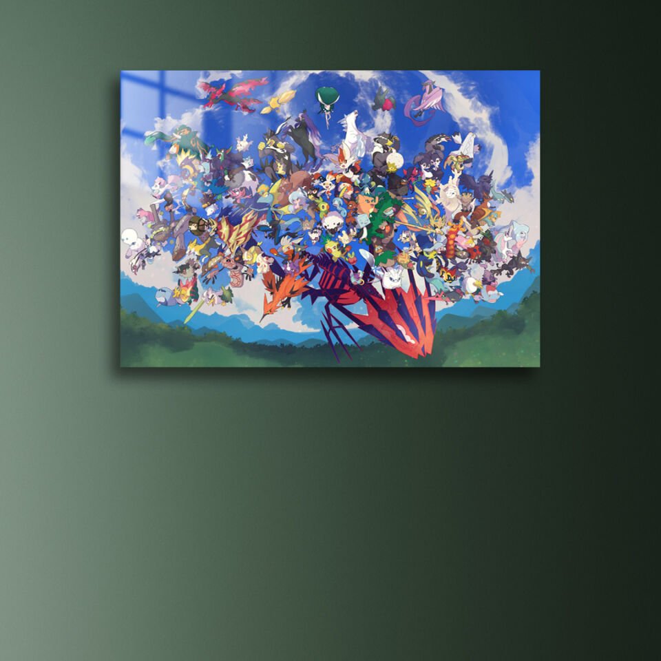 Pokemon 04 Metal Poster