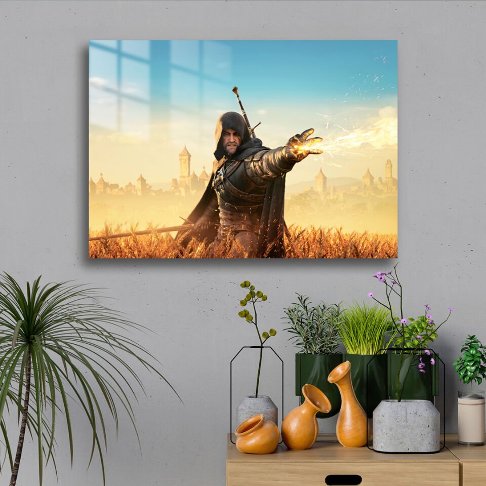 Geralt 26 Metal Poster