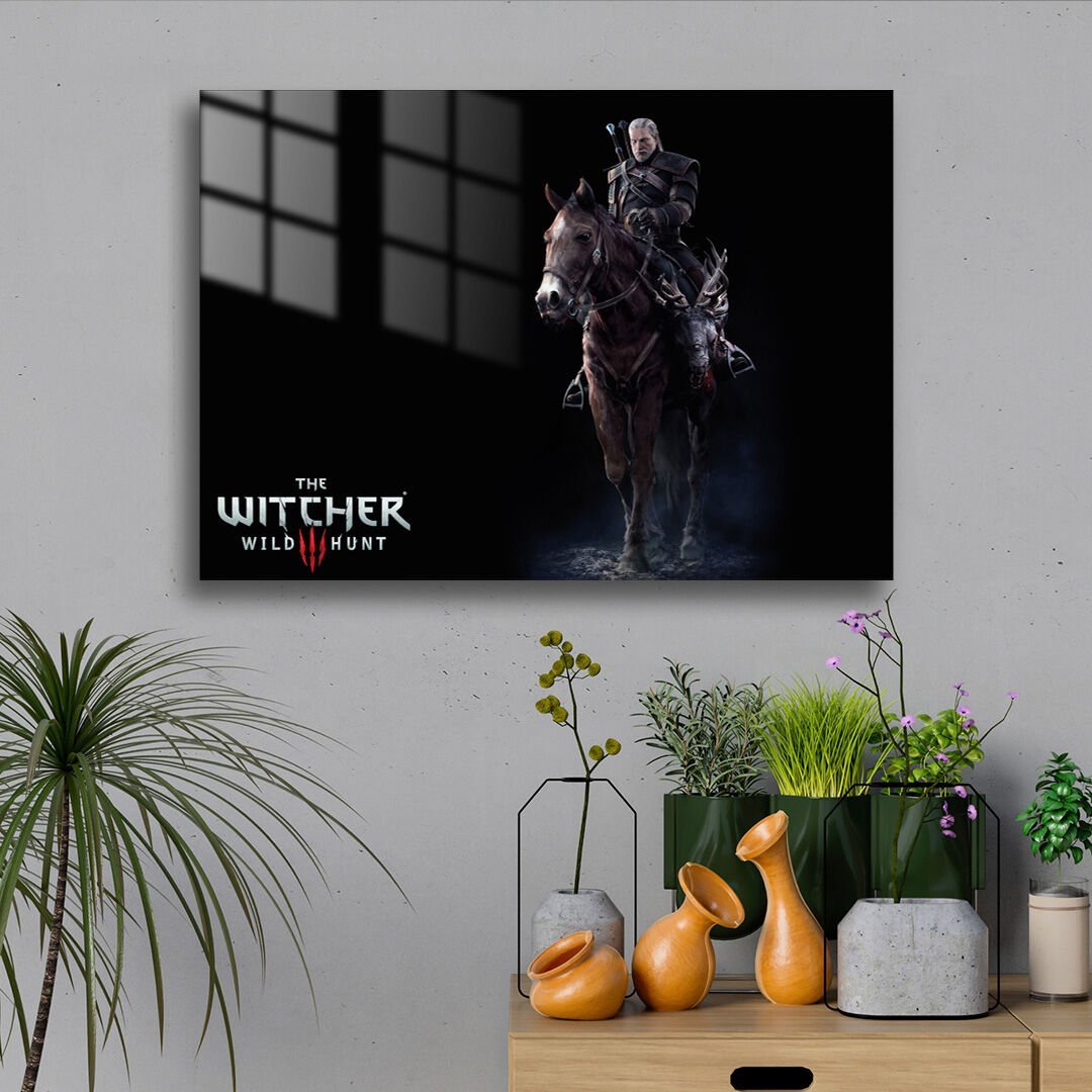 Geralt 27 Metal Poster