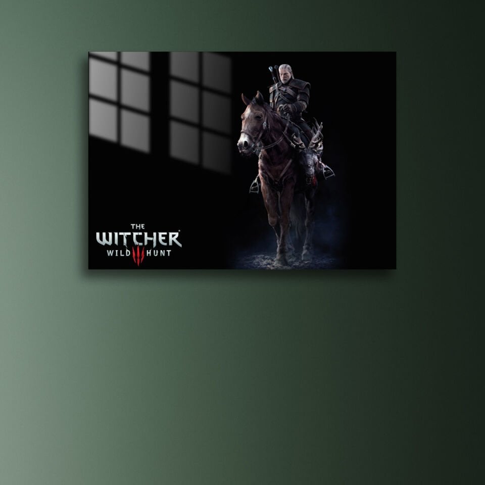 Geralt 27 Metal Poster