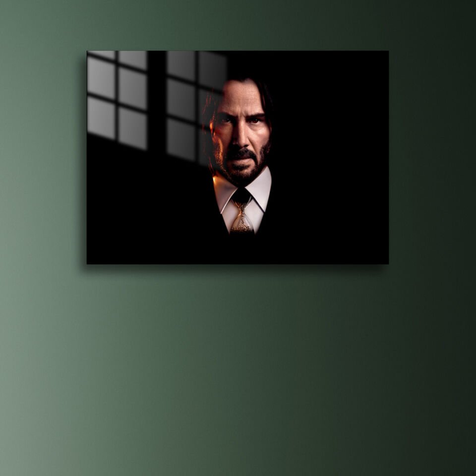 John Wick 05 Metal Poster