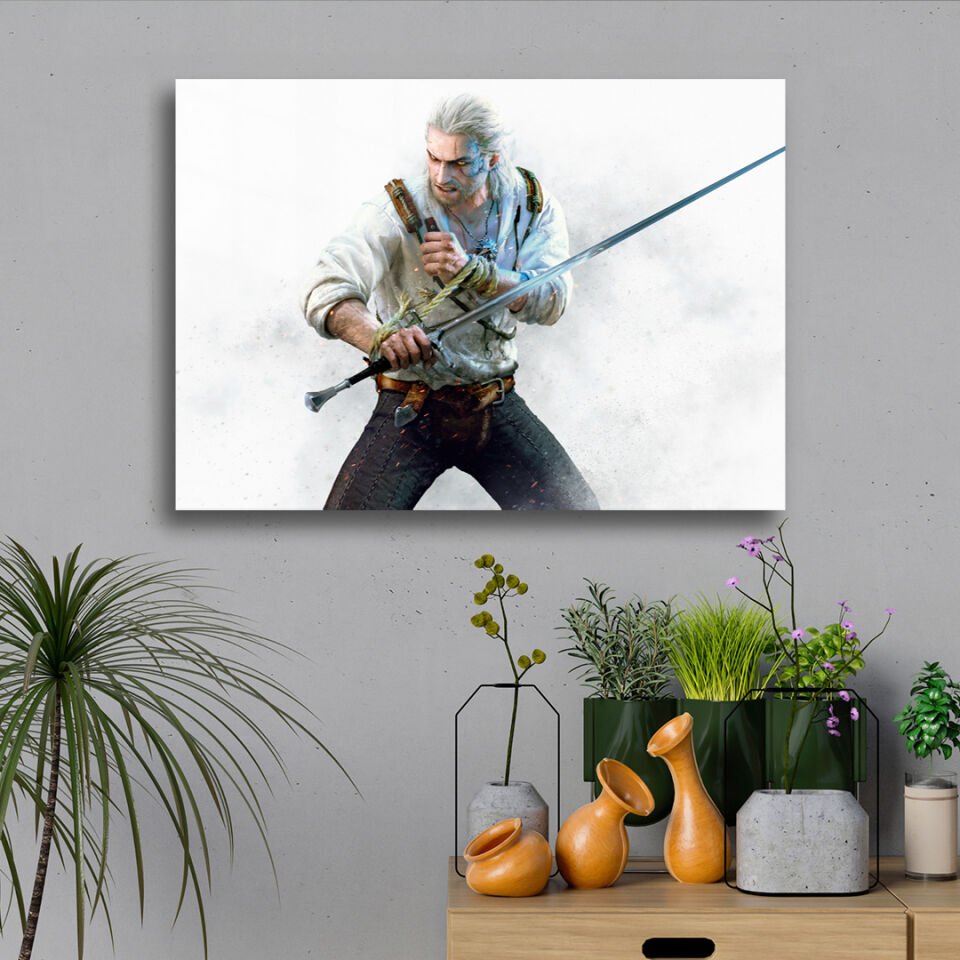 Geralt 28 Metal Poster