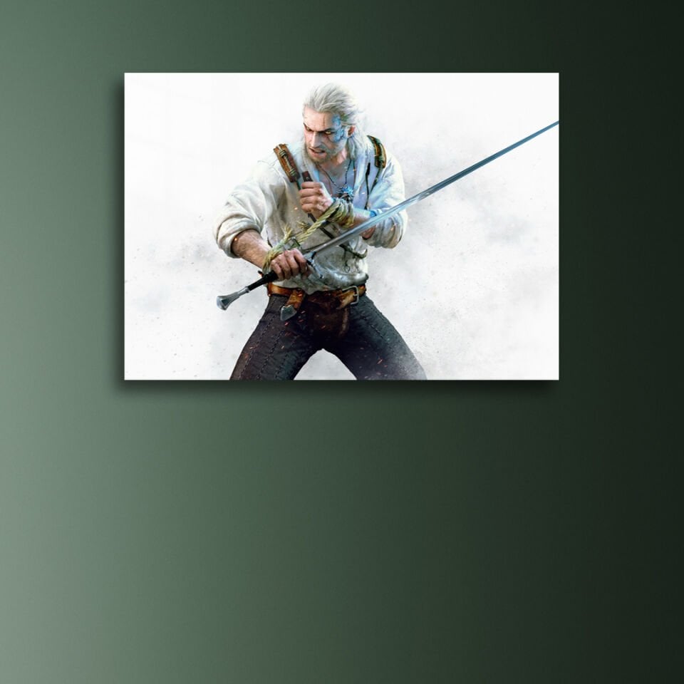 Geralt 28 Metal Poster