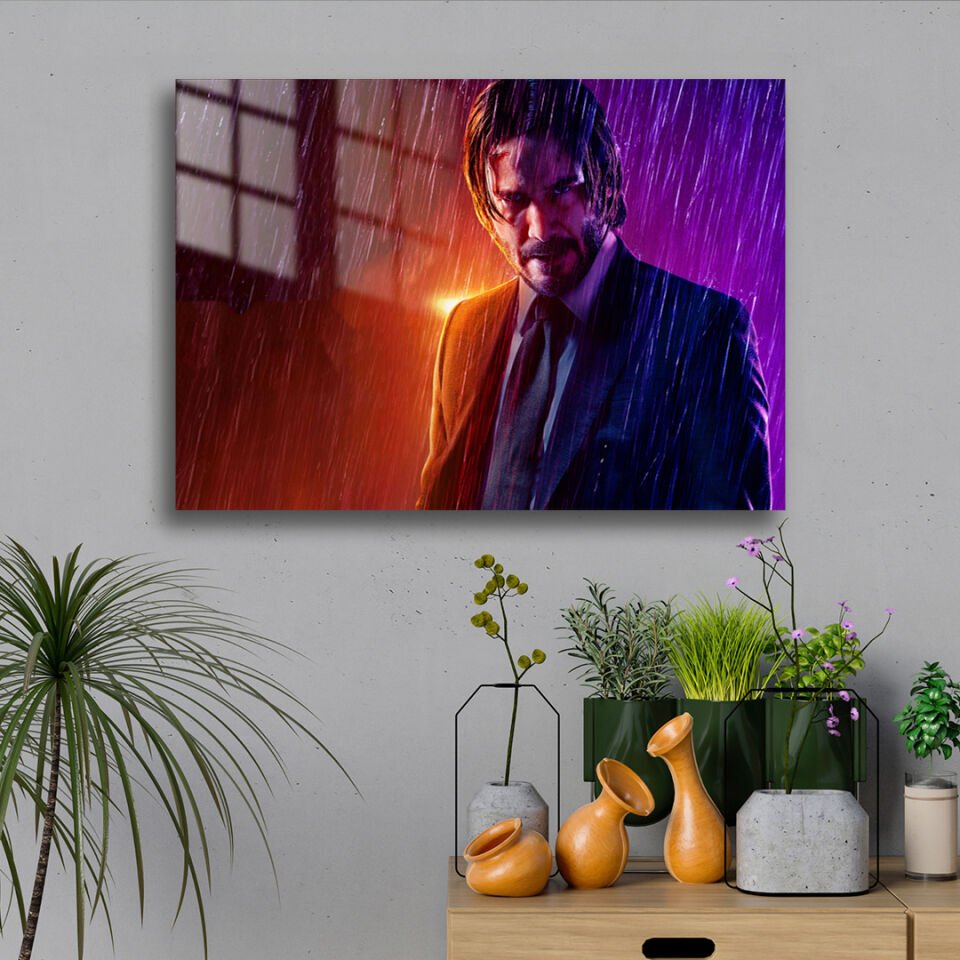 John Wick 06 Metal Poster