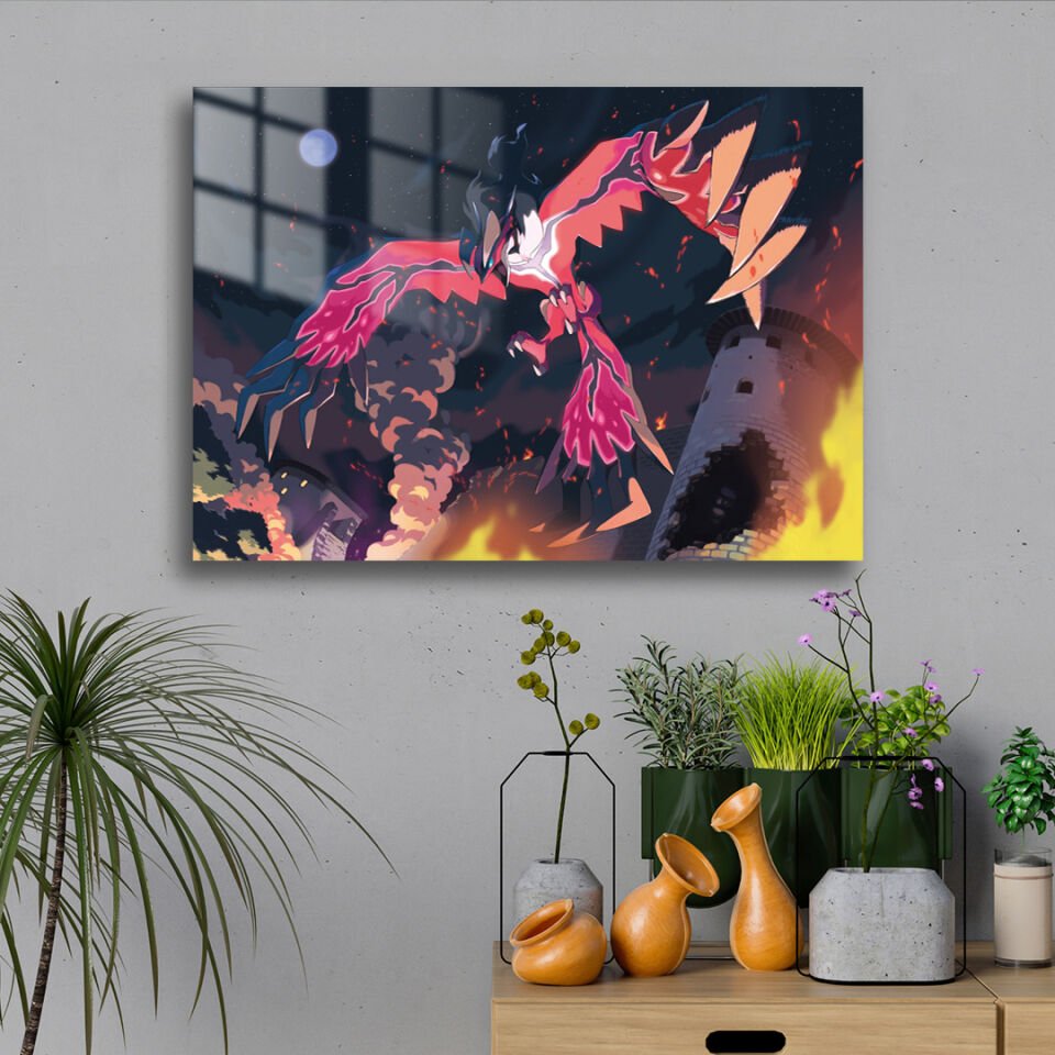 Yveltal 01 Metal Poster