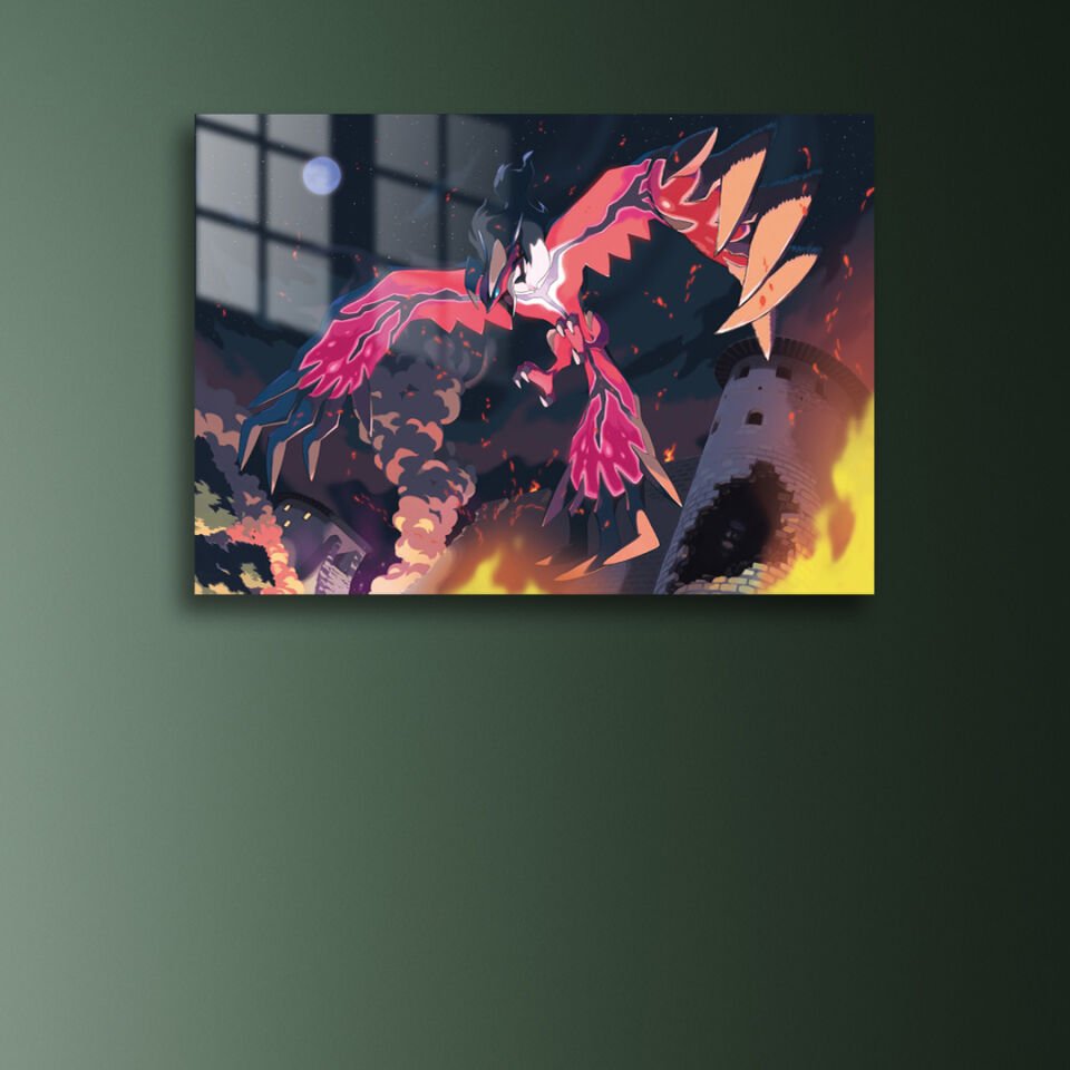 Yveltal 01 Metal Poster