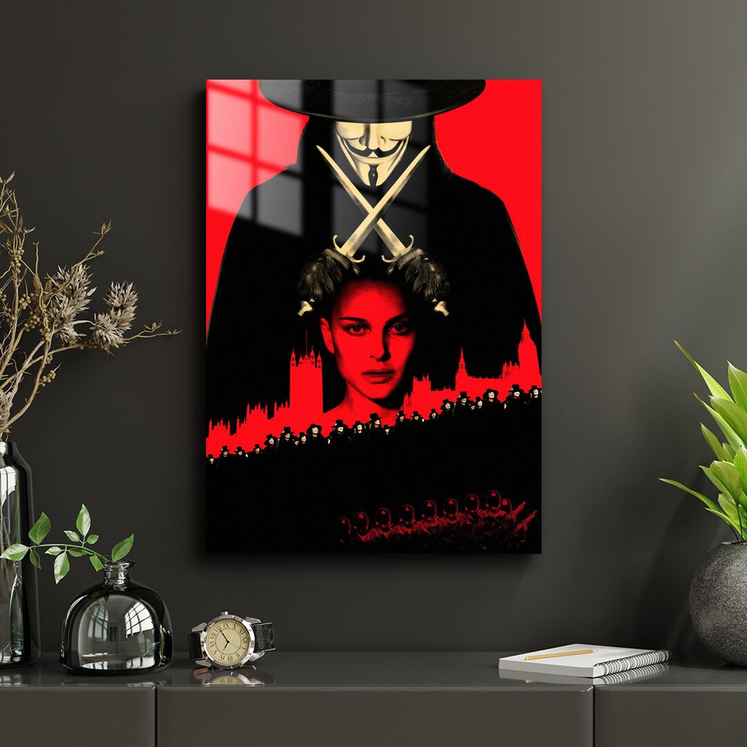 V For Vendetta 01 Metal Poster