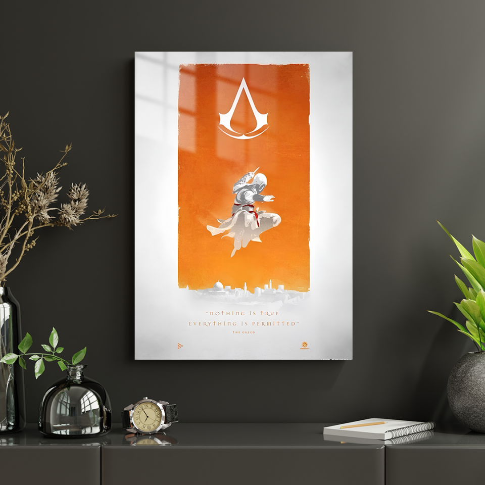 Altaïr Ibn-LaʼAhad 01 Metal Poster