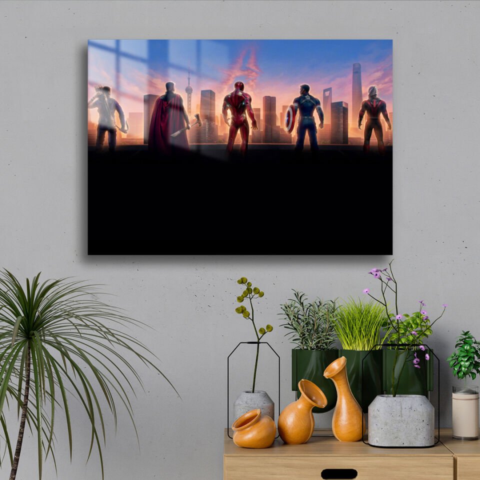 Avengers End Game 01 Metal Poster