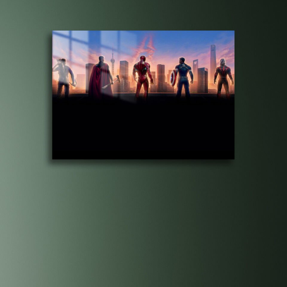 Avengers End Game 01 Metal Poster