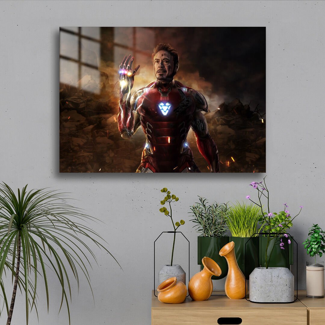 Avengers End Game 02 Metal Poster