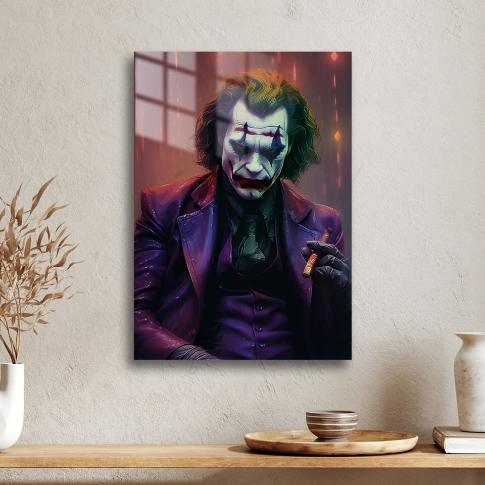 Joker 07 Metal Poster