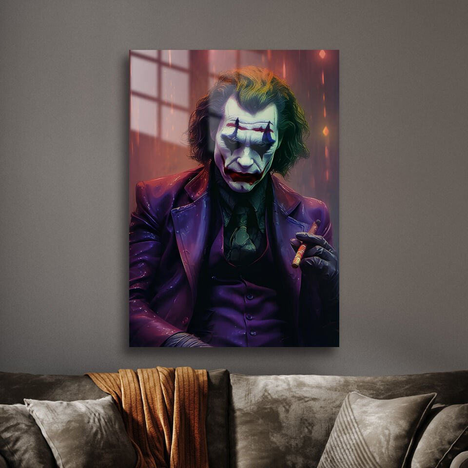 Joker 07 Metal Poster