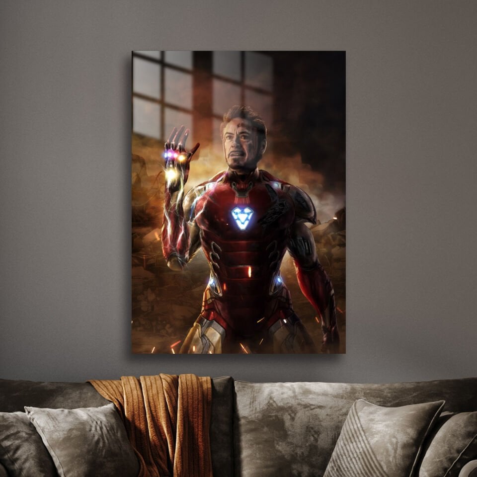 Avengers End Game 03 Metal Poster