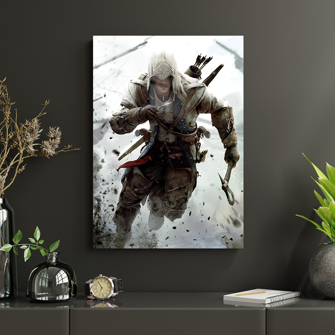 Connor Kenway 02 Metal Poster