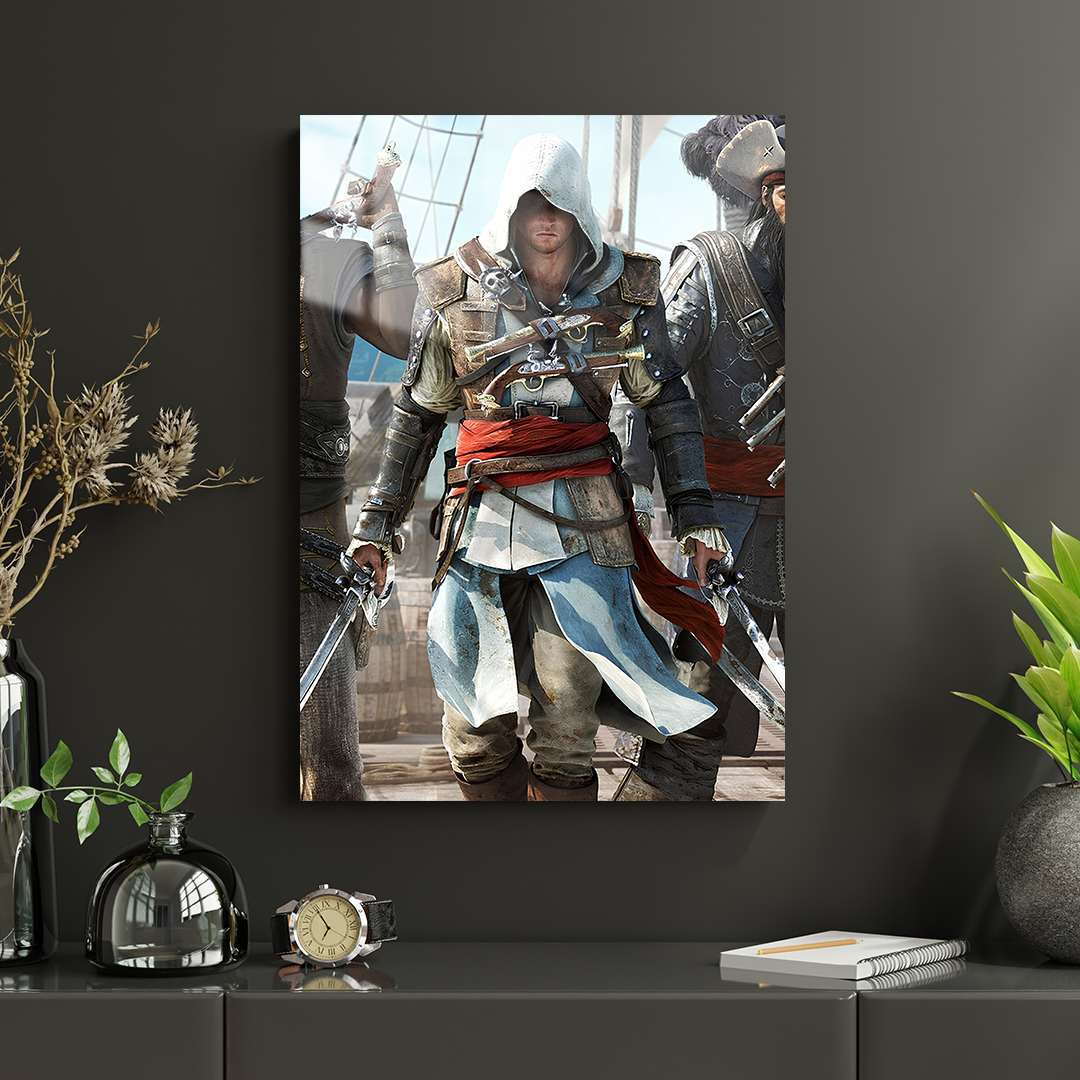 Edward Kenway 01 Metal Poster