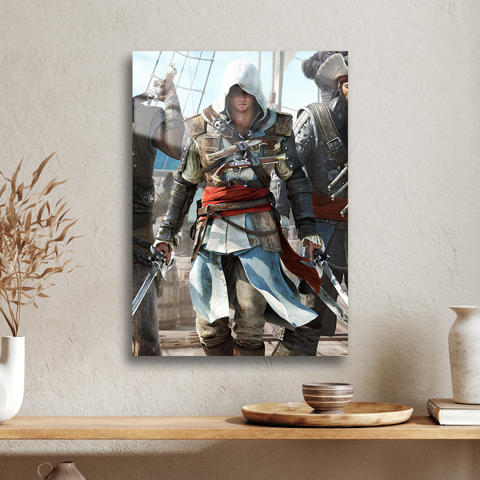 Edward Kenway 01 Metal Poster