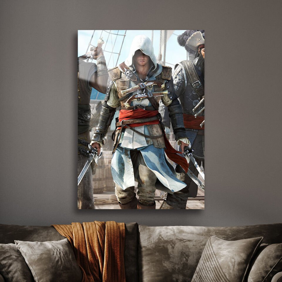 Edward Kenway 01 Metal Poster