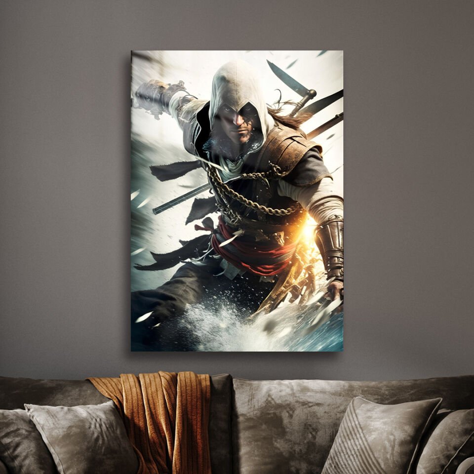 Edward Kenway 02 Metal Poster