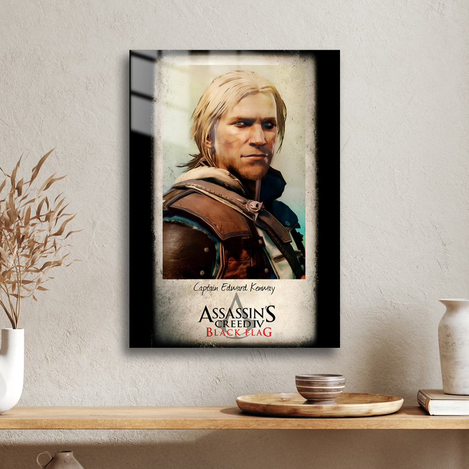 Edward Kenway 04 Metal Poster