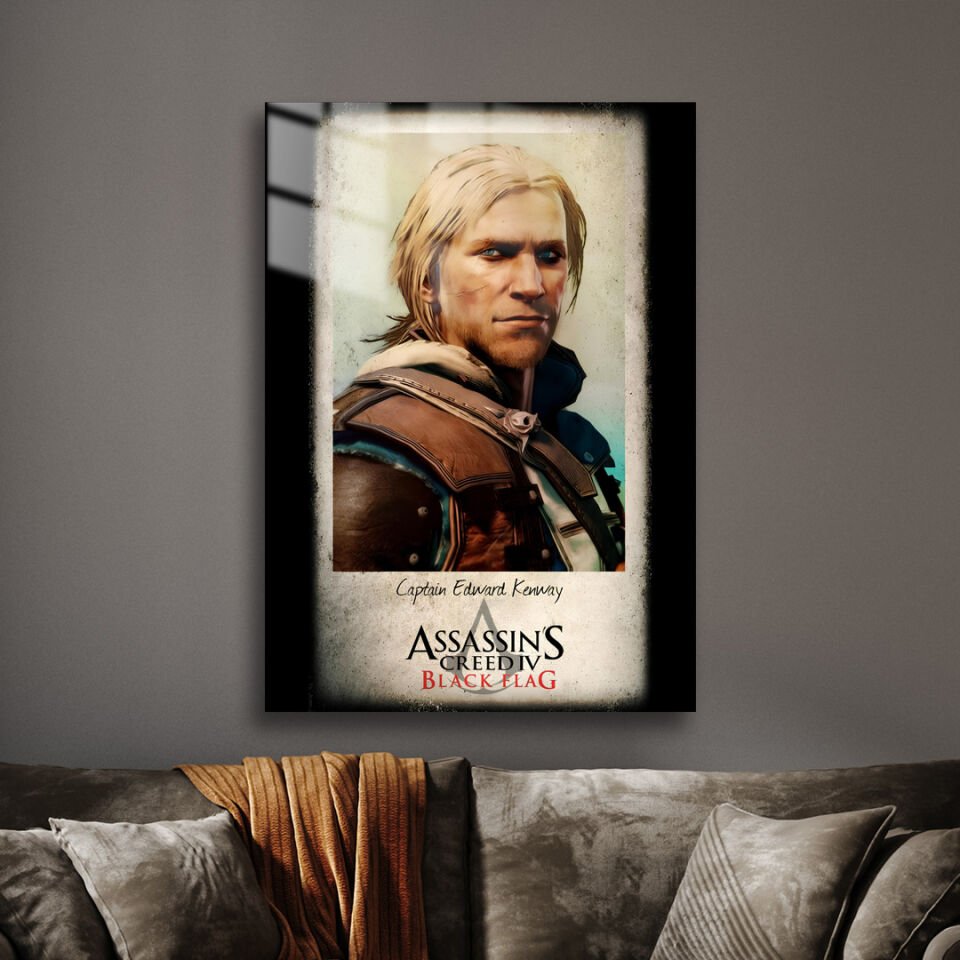 Edward Kenway 04 Metal Poster