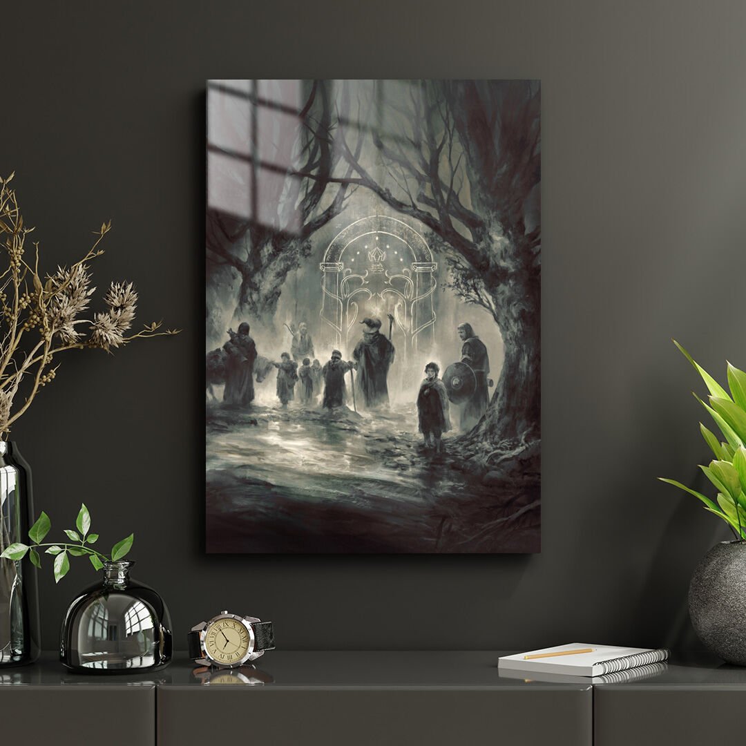 Lord Of The Rings 12 Metal Poster