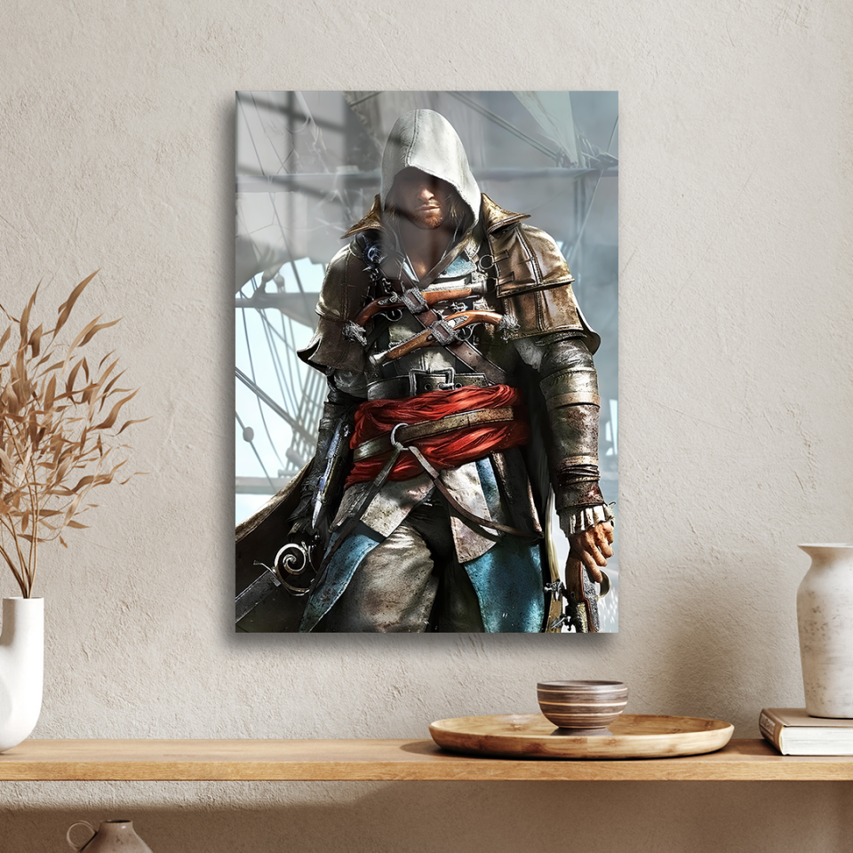 Edward Kenway 07 Metal Poster