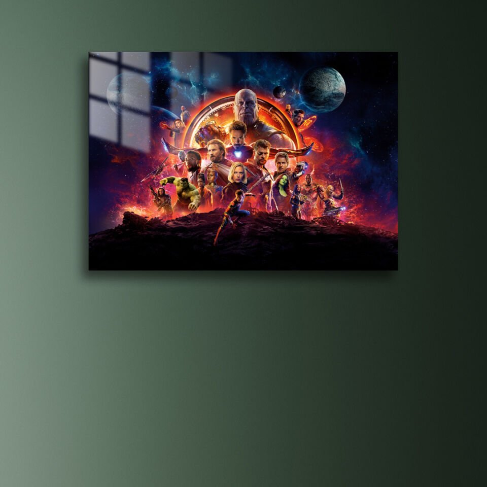 Avengers Infinity War 15 Metal Poster