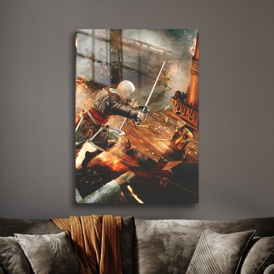 Edward Kenway 08 Metal Poster