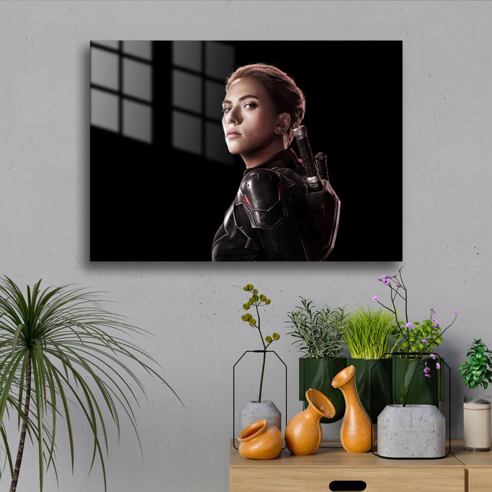 Black Widow 02 Metal Poster