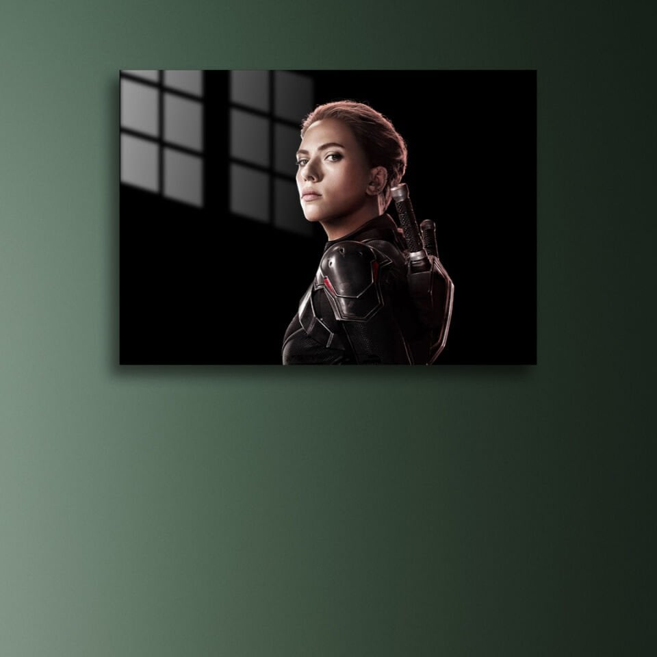 Black Widow 02 Metal Poster