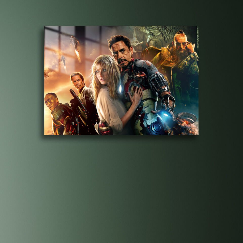 Iron Man 3 01 Metal Poster