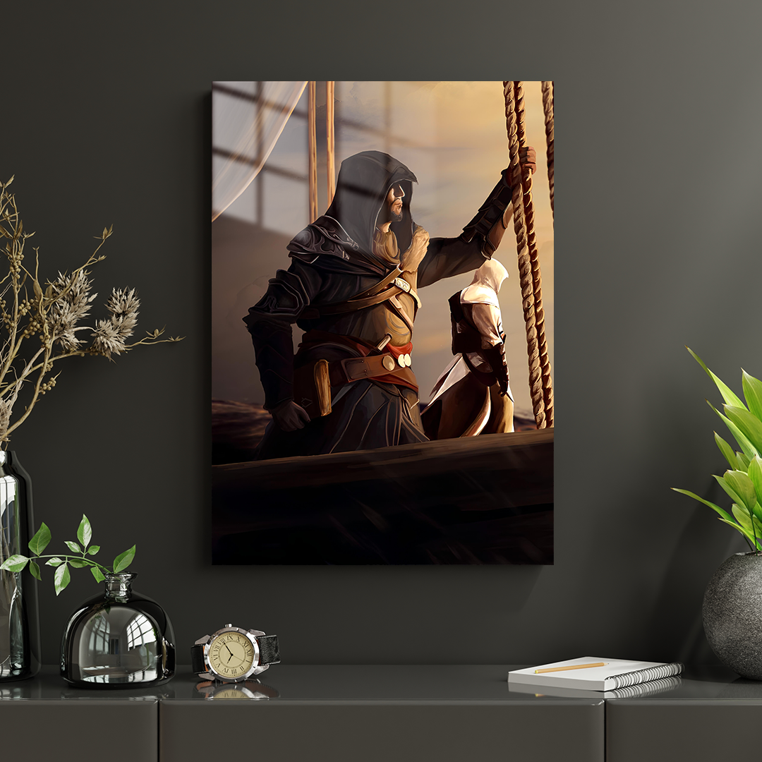 Ezio Auditore 11 Metal Poster