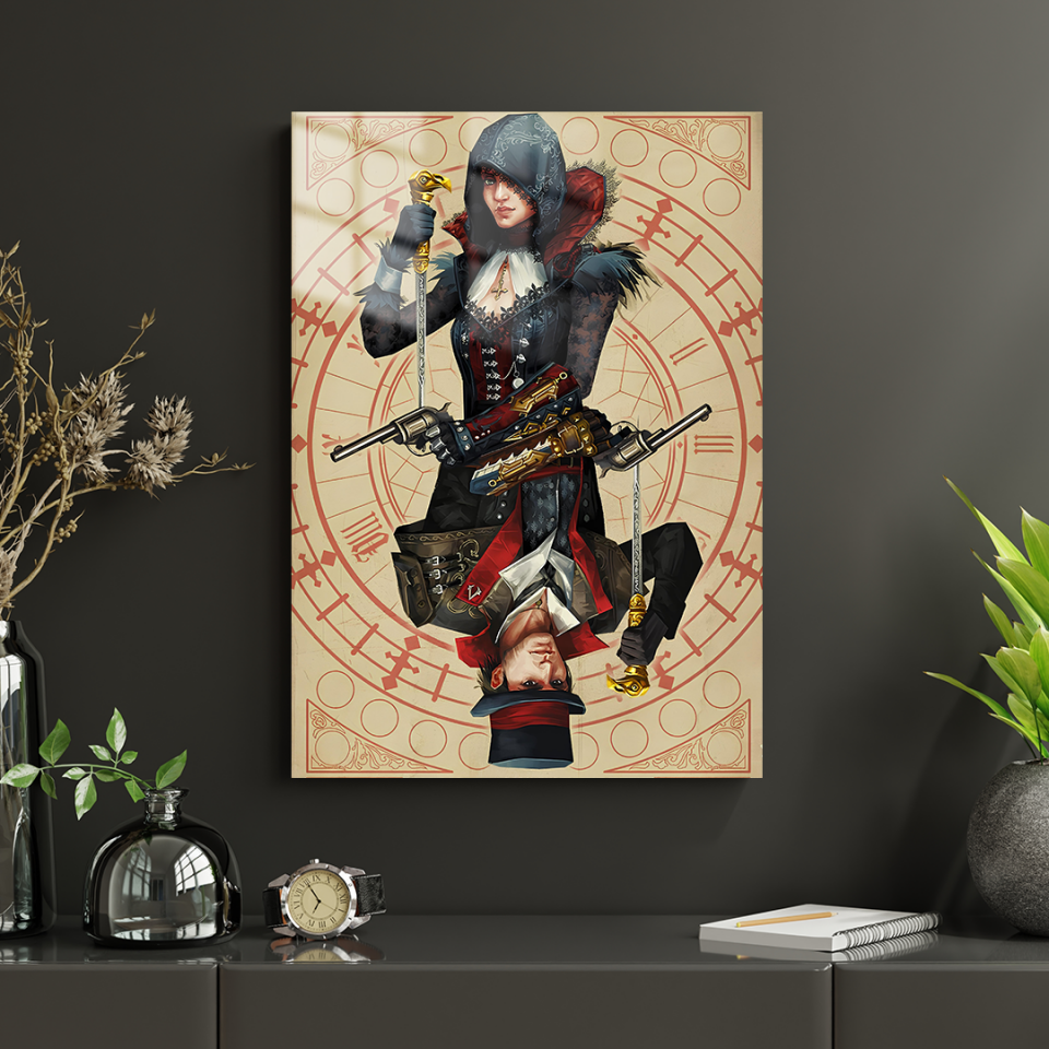 Jacob & Evie Frye 01 Metal Poster