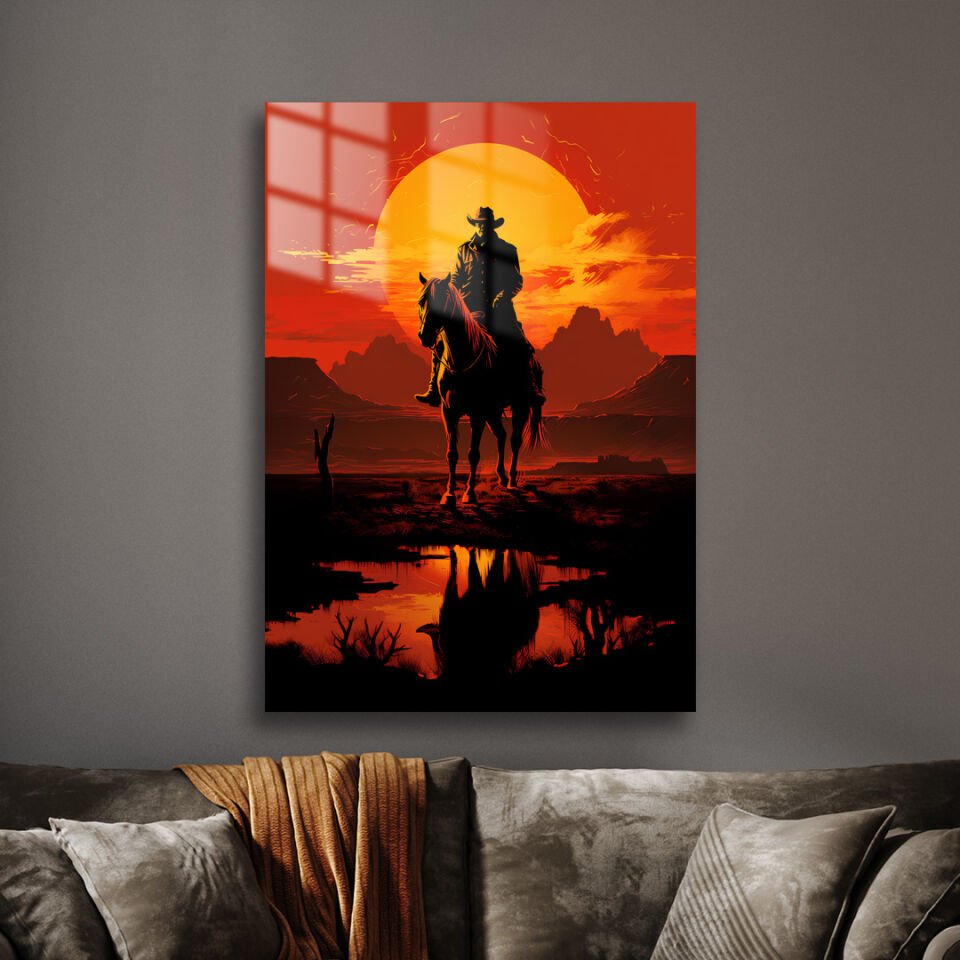 Red Dead Redemption 12 Metal Poster