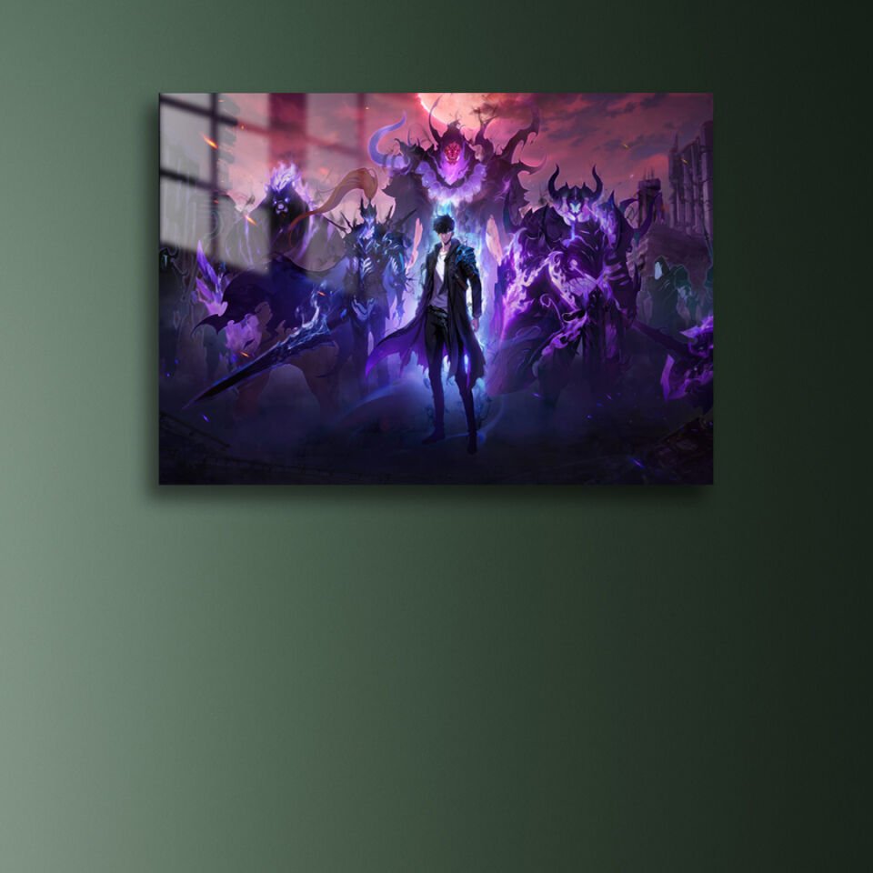 Solo Leveling 01 Metal Poster