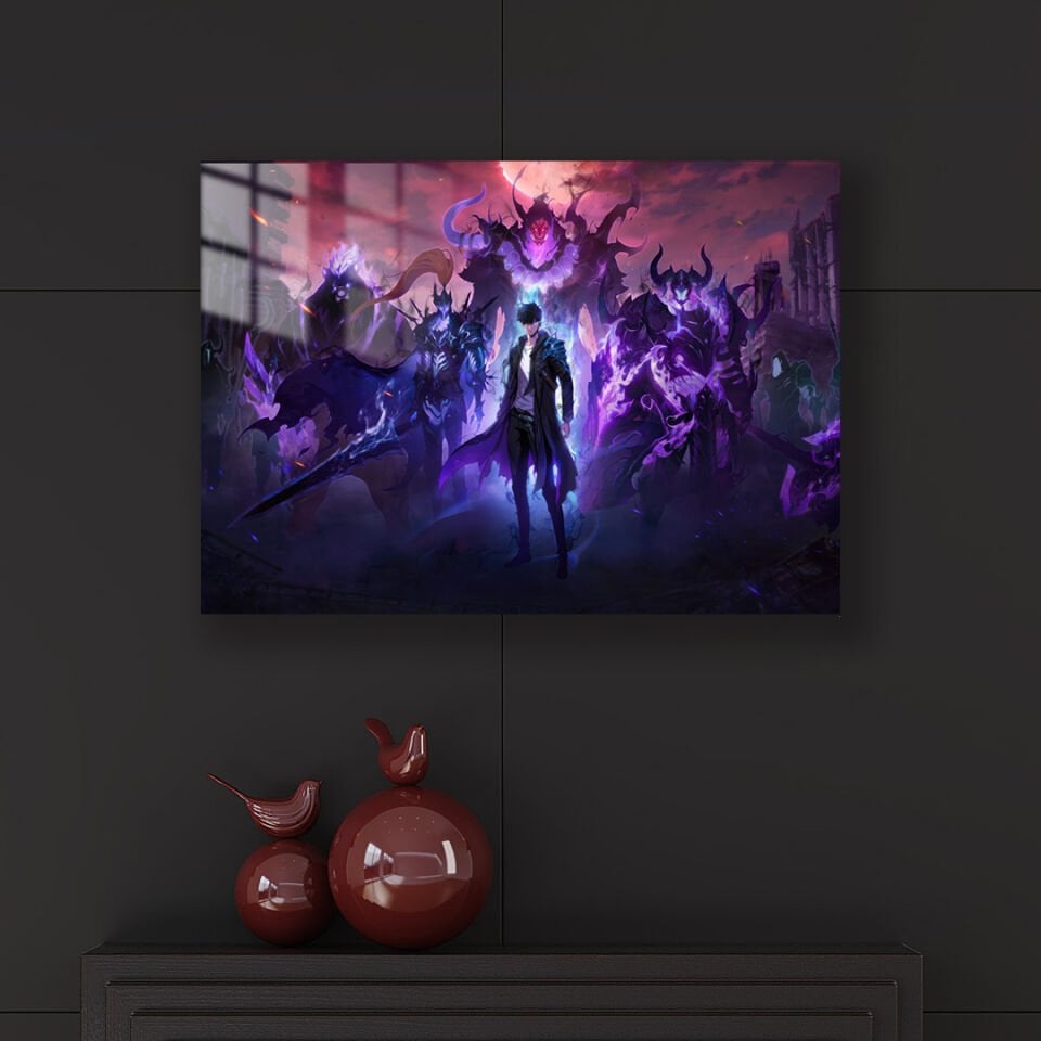 Solo Leveling 01 Metal Poster