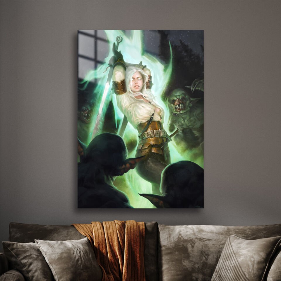 Ciri 01 Metal Poster