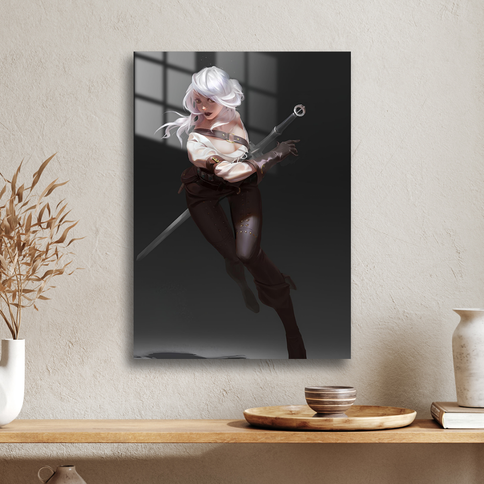 Ciri 02 Metal Poster