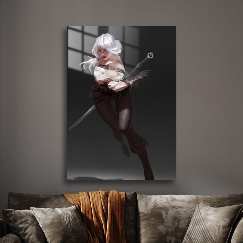 Ciri 02 Metal Poster