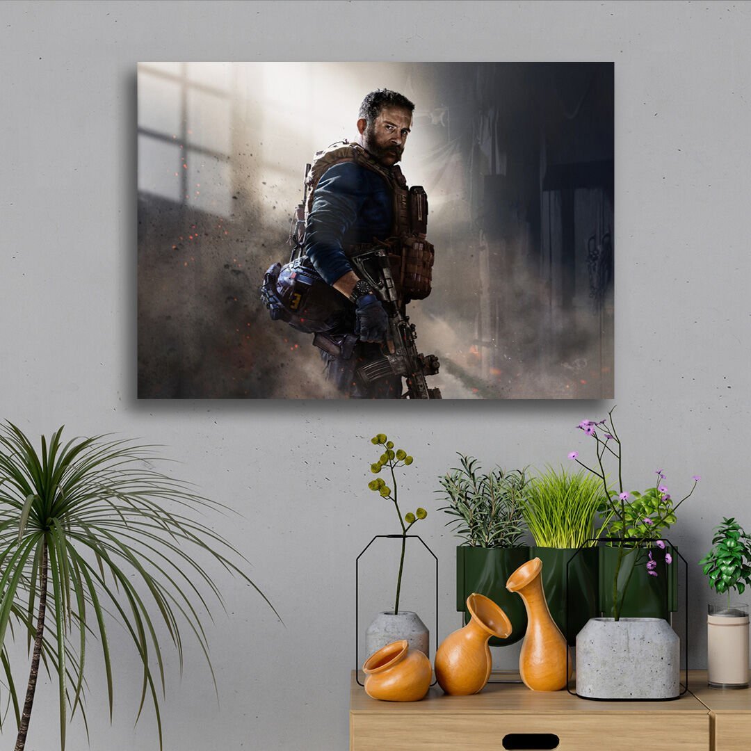 Captain Price 01 Metal Poster