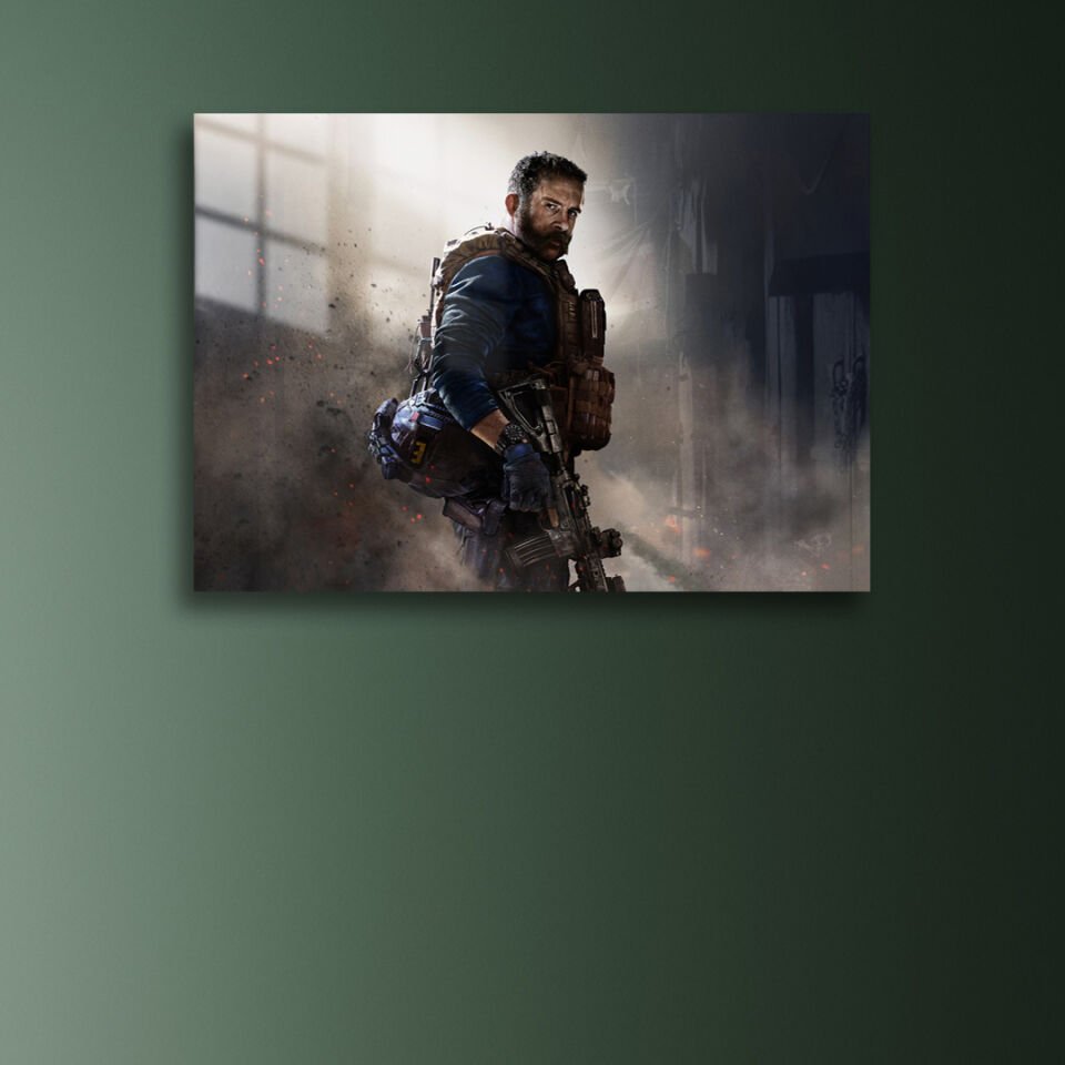 Captain Price 01 Metal Poster