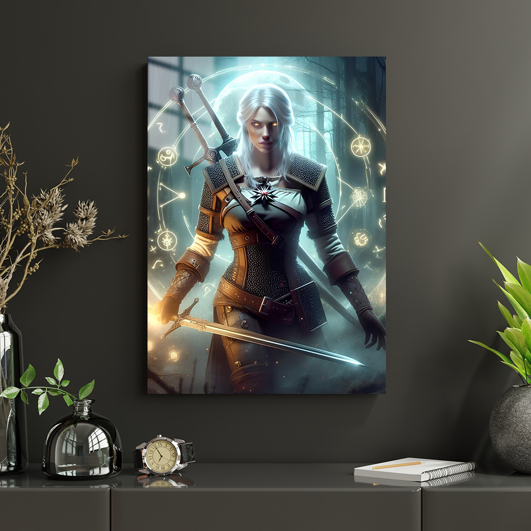 Ciri 03 Metal Poster