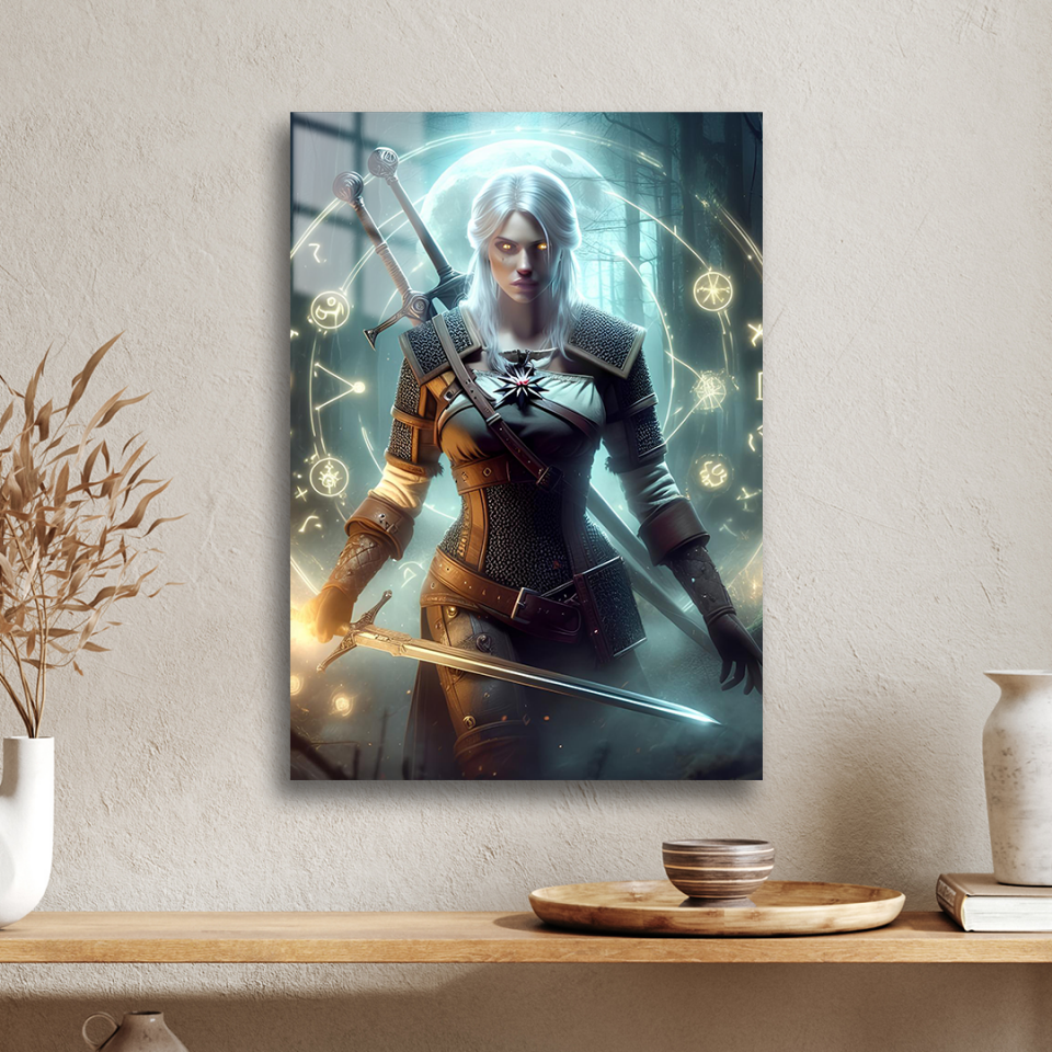 Ciri 03 Metal Poster