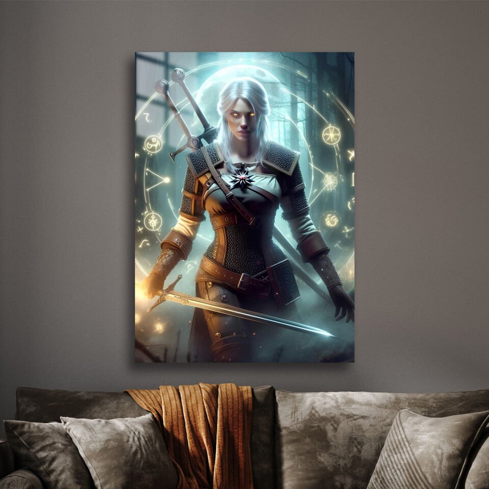 Ciri 03 Metal Poster