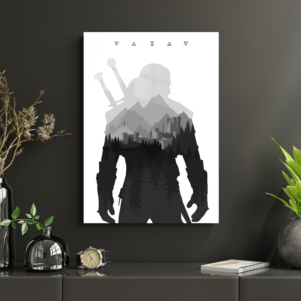 Geralt 03 Metal Poster