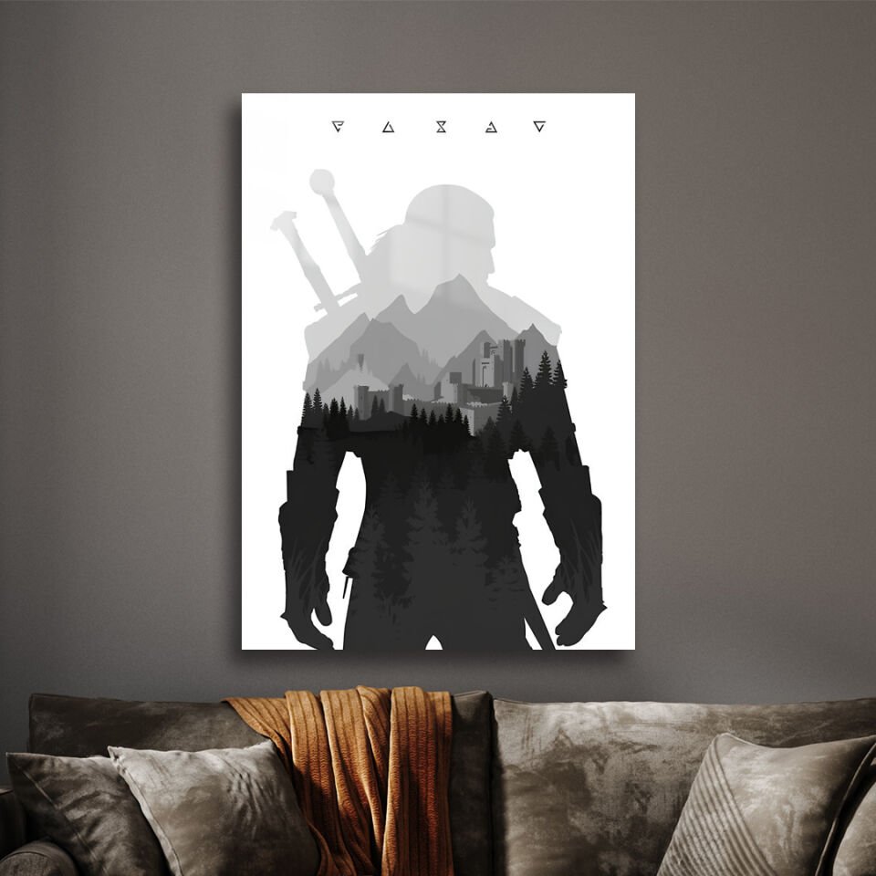 Geralt 03 Metal Poster